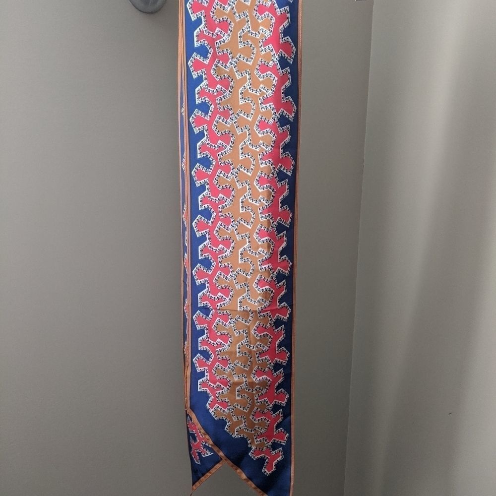 Vintage Vera Skinny Printed Scarf